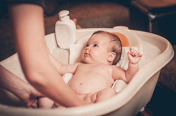 What Are The Steps For Bathing A Newborn Baby?